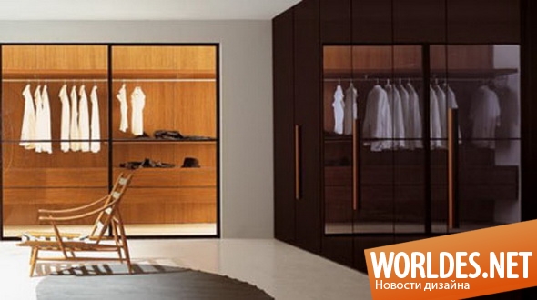 дизайн мебели, дизайн гардеробной, мебель, шкафы, гардеробная комната, современные гардеробные комнаты